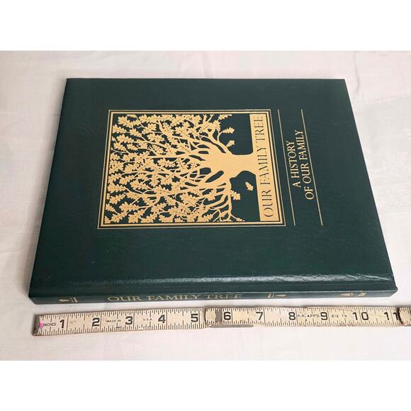 Vtg Our Family Tree A History of Our Family Book by Poplar Books 1977 Hardcover - Picture 6 of 6